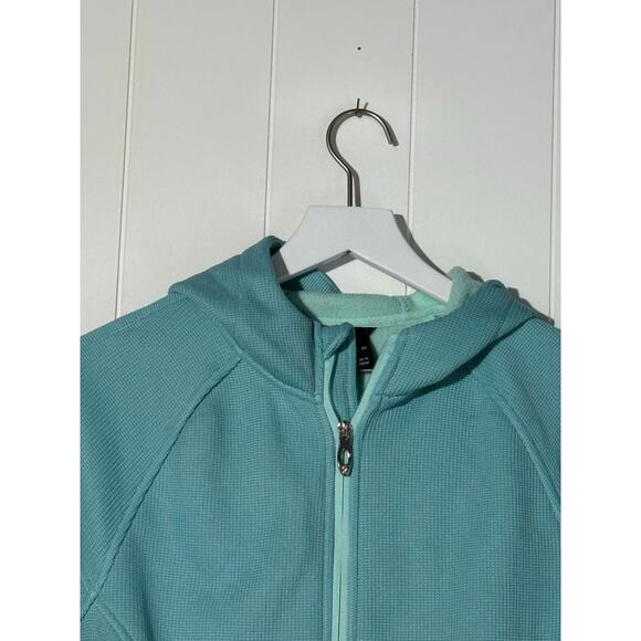 Spyder Aqua Sea Cara Full Zip Jacket Hooded Women’s Size Medium - Picture 3 of 11